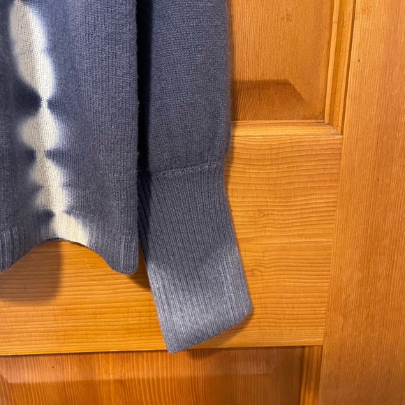 Cinq A Sept Clerisa Tie Dye Wool Cashmere Pullover Sweater - Picture 7 of 9
